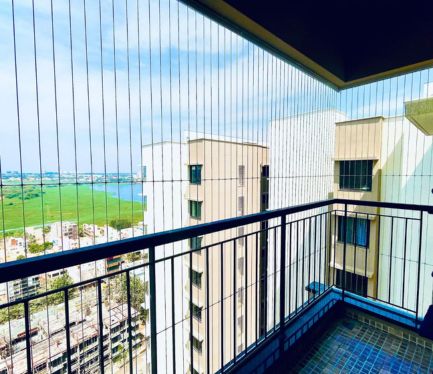 Invisible Grills for Pigeon Control